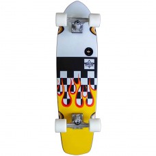 Mini Longboard Completo Dusters Flames 31''
